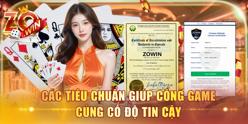 Các tiêu chuẩn giúp cổng game củng cố độ tin cậy