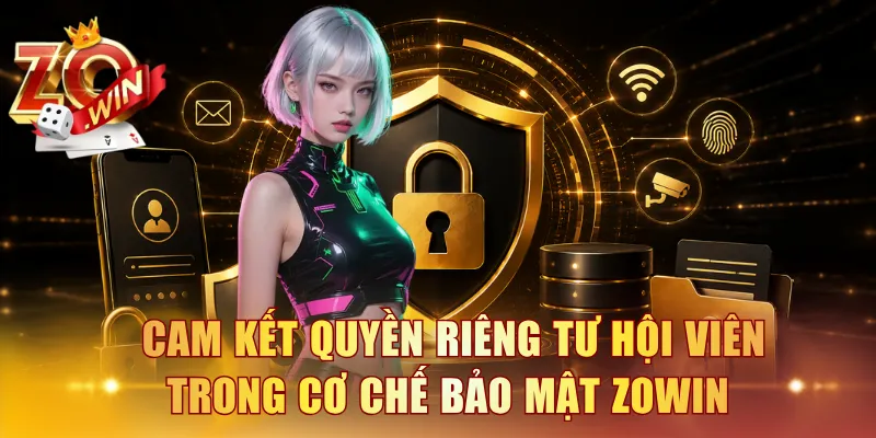 Cam kết quyền riêng tư hội viên trong cơ chế bảo mật ZOWIN
