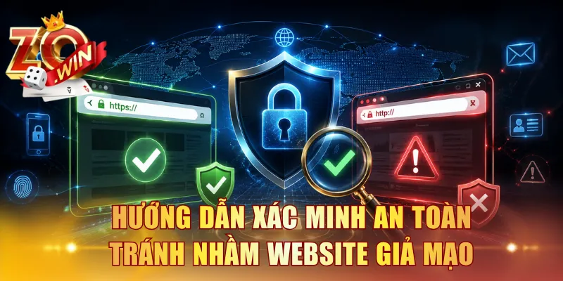 Hướng dẫn cách xác minh an toàn tránh nhầm website giả mạo